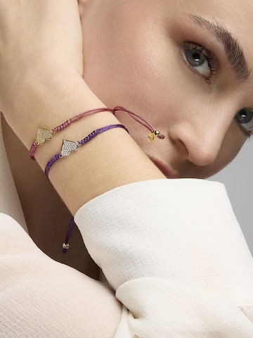 Luxenter Armband 'Heart'‌‌‌‌‌‌‌‌‌ in Lila