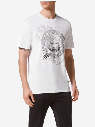 Plein Sport Shirt 'Tiger' in White