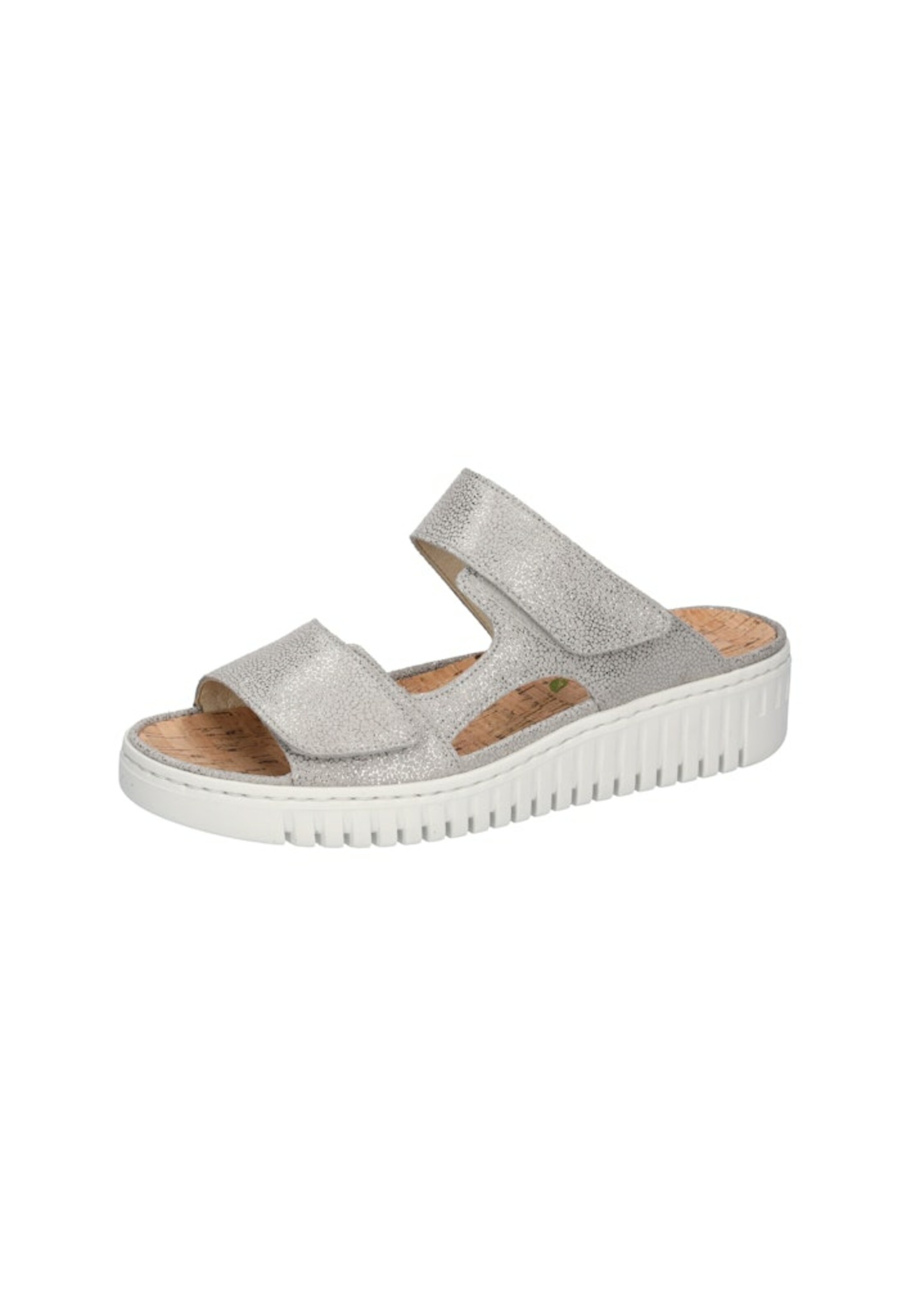 WALDLÄUFER Sandal in Silver: front