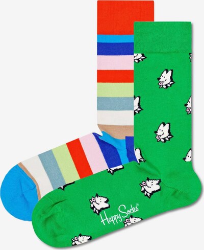 Happy Socks Chaussettes 'Happy' en mélange de couleurs, Vue avec produit