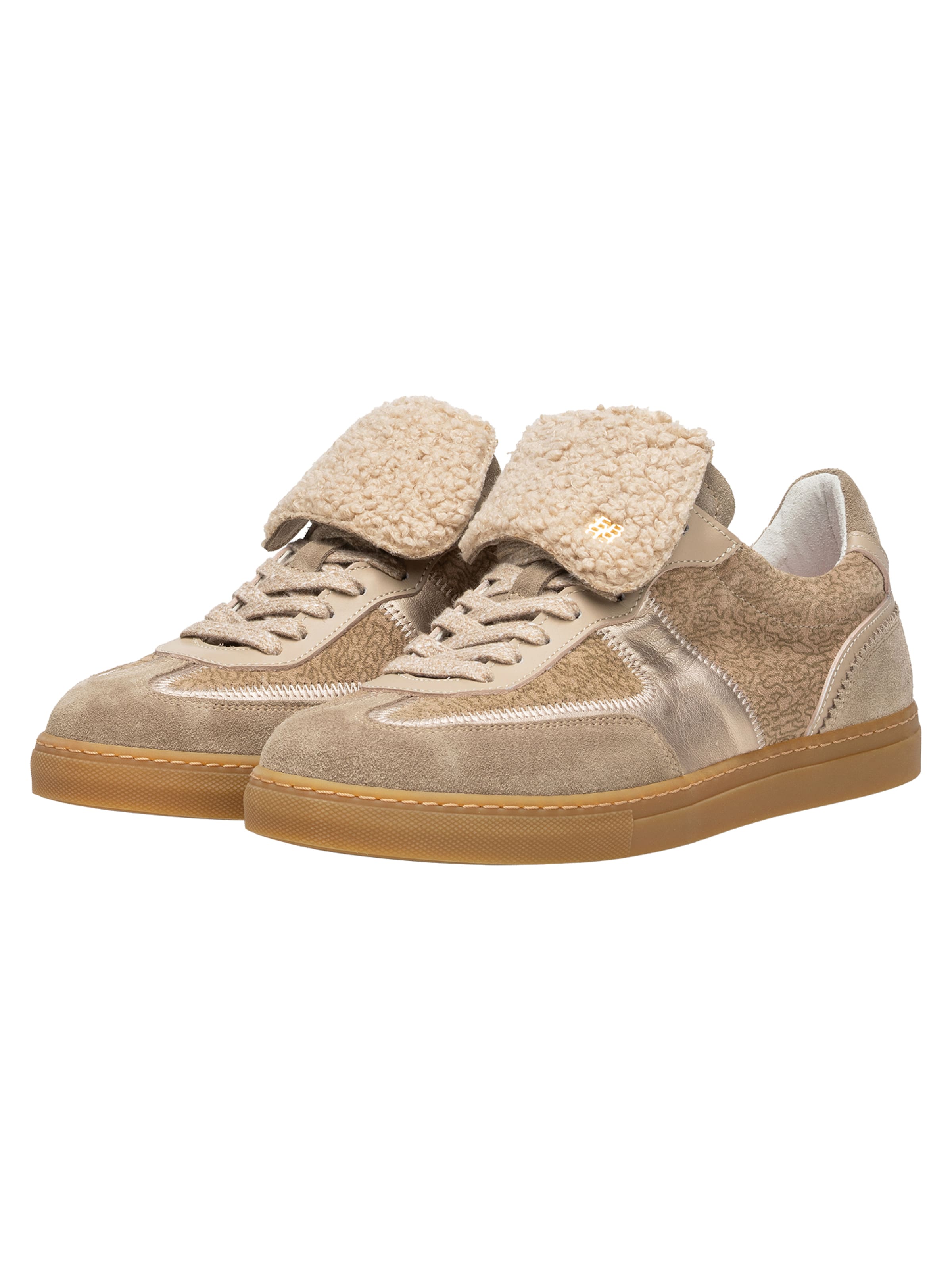 Floris van Bommel Sneakers laag 'Minni 07' in Beige
