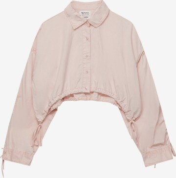 Camicia da donna di Pull&Bear in rosa: frontale