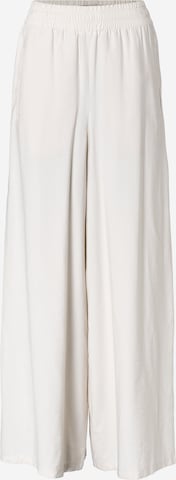 DRYKORN Wide leg Trousers 'WINDY' in White: front