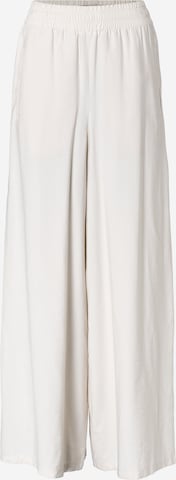 DRYKORN Wide leg Pants 'WINDY' in White: front