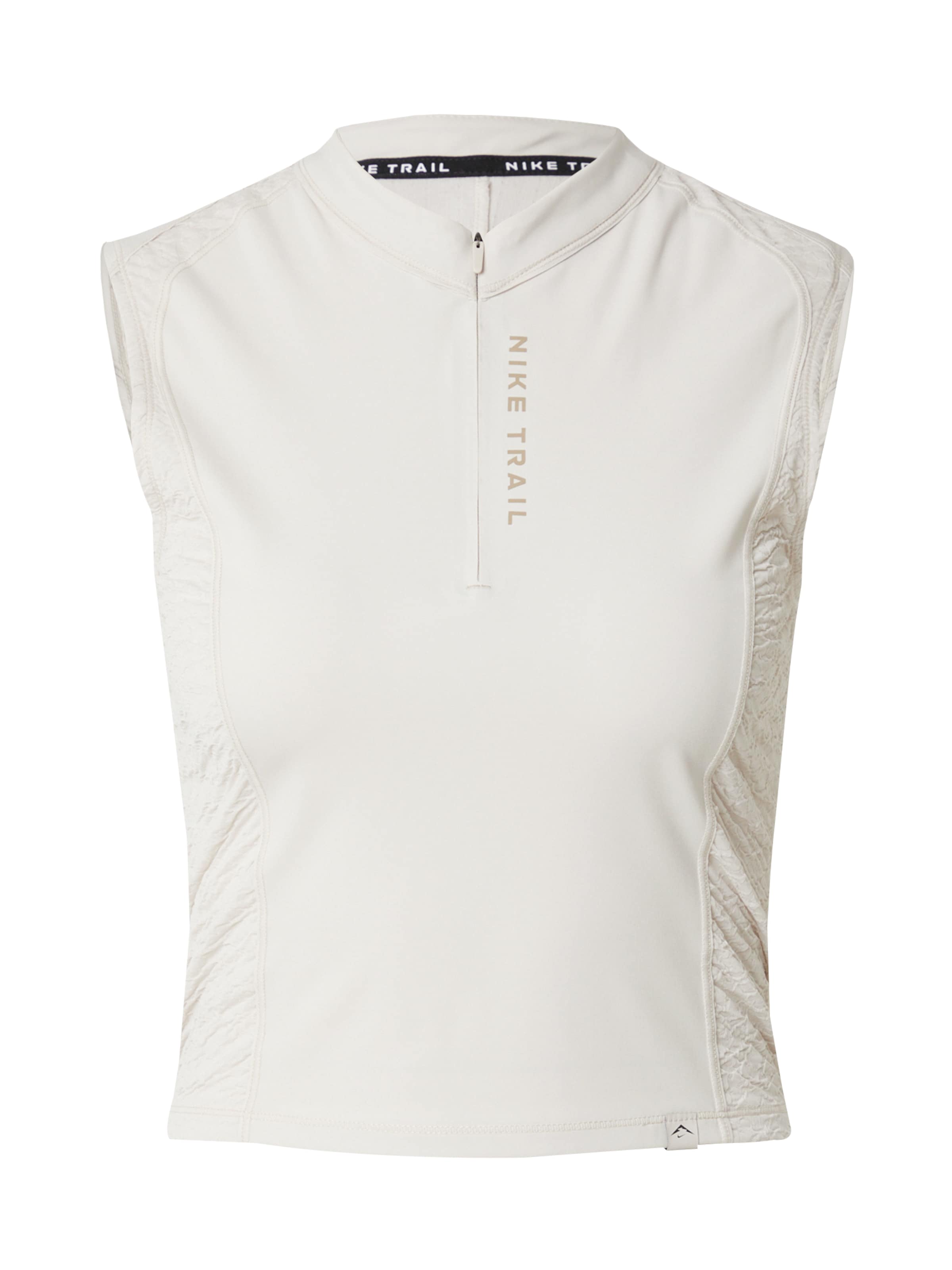 NIKE Urheilutoppi 'TRAIL' värissä harmaa: etupuoli