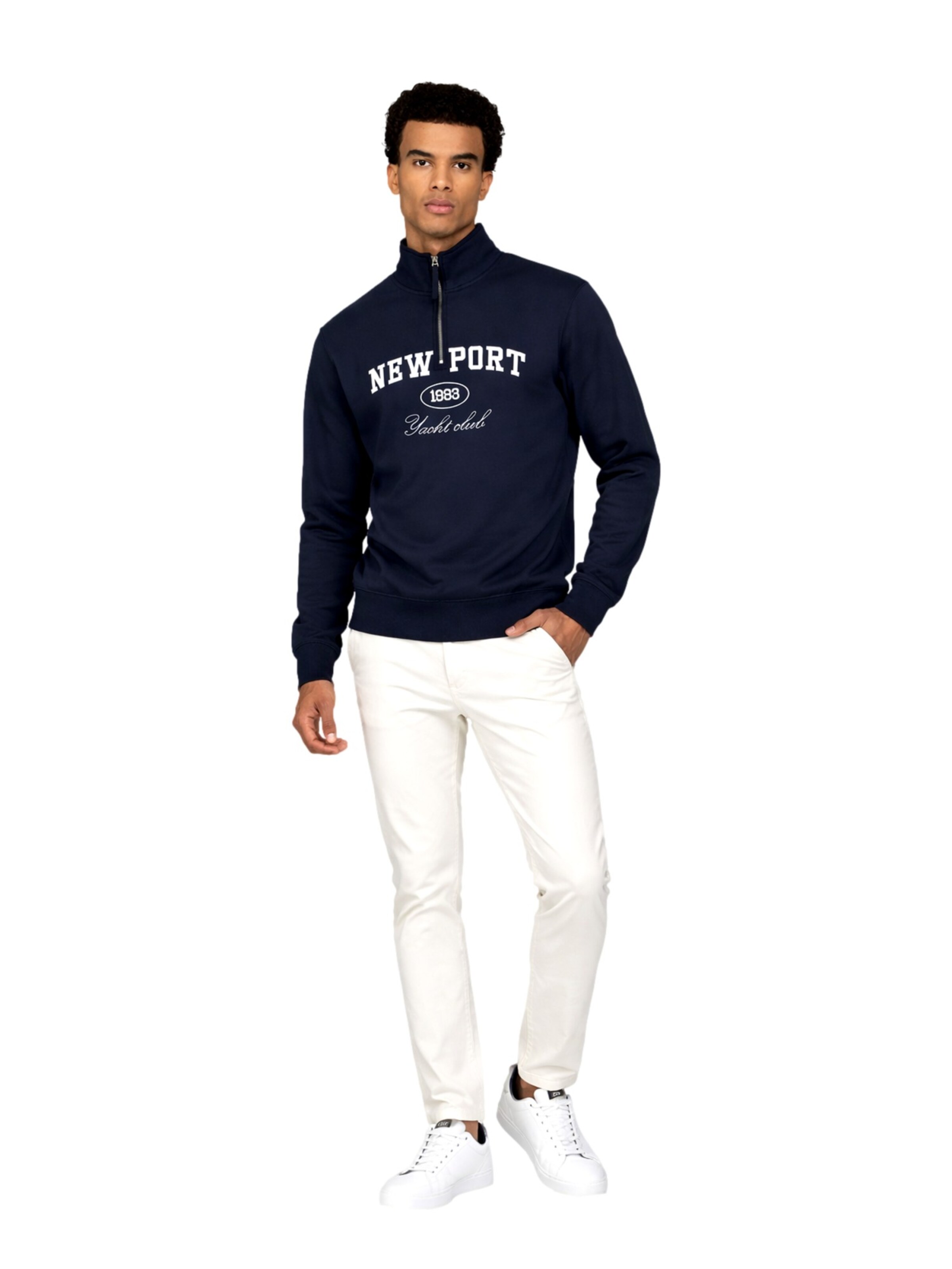 INDICODE Sweatshirt in Blauw