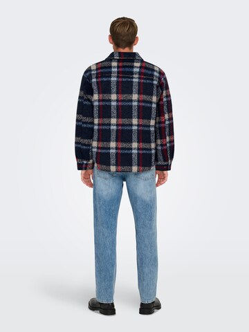 Only & Sons Демисезонная куртка 'ONSGio' в Синий