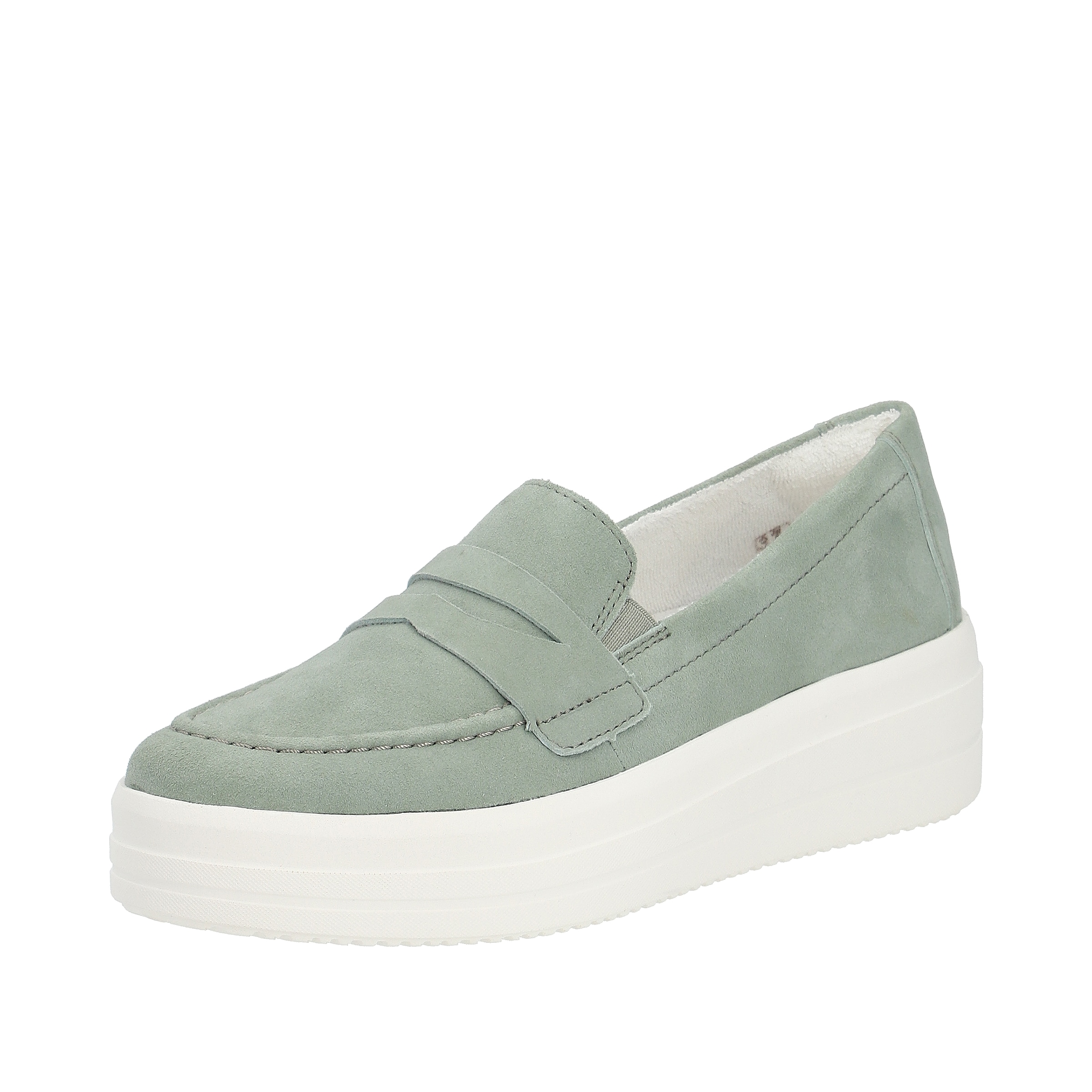 Chaussure basse ' D1C05 ' REMONTE en vert : devant