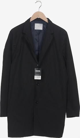 SELECTED Mantel L in Schwarz: Vorderseite