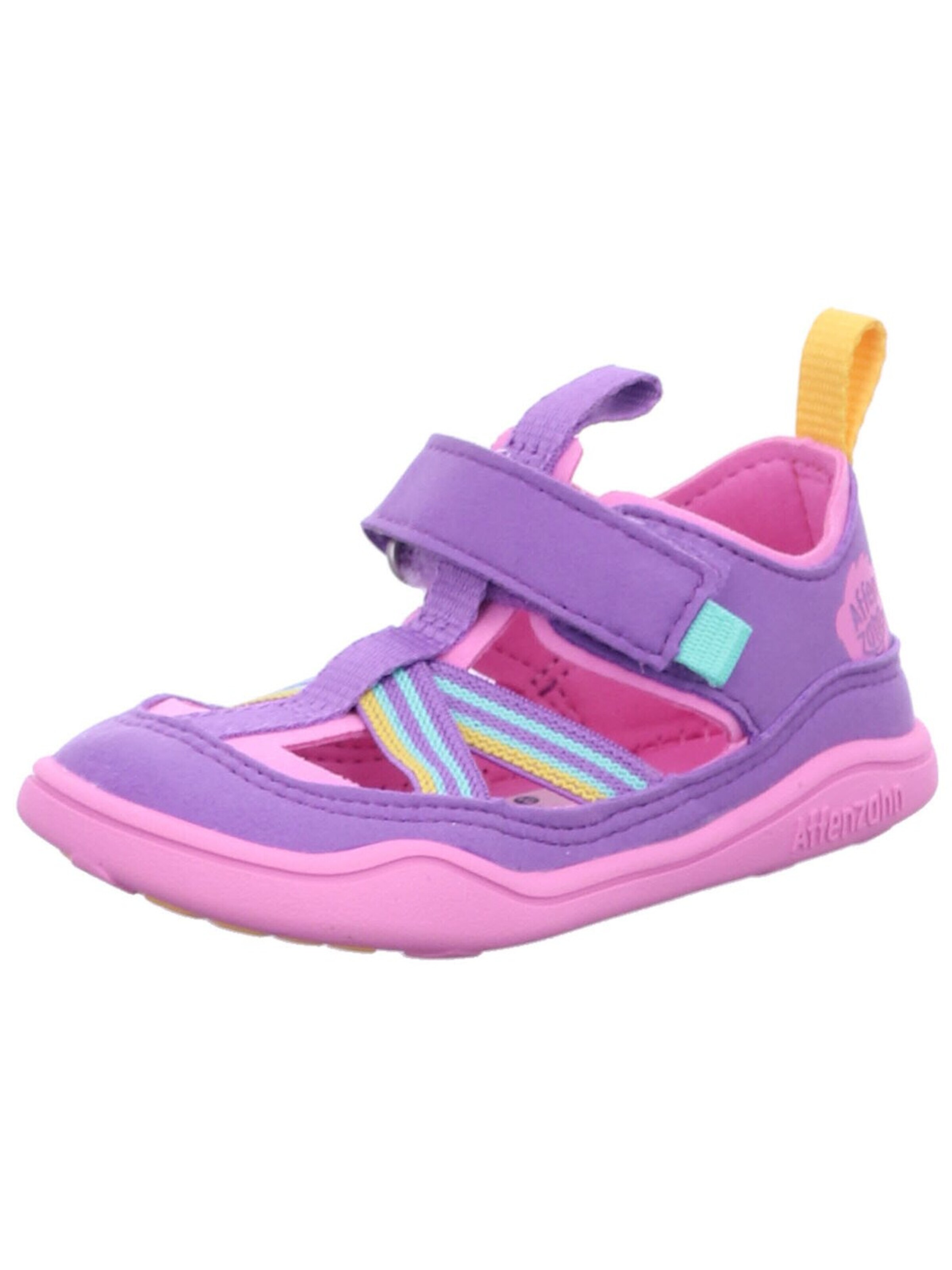 Affenzahn Sandal 'Sandale Mädchen 01158 40120 Kunststoff (Synthetik) in rot' in Purple: front