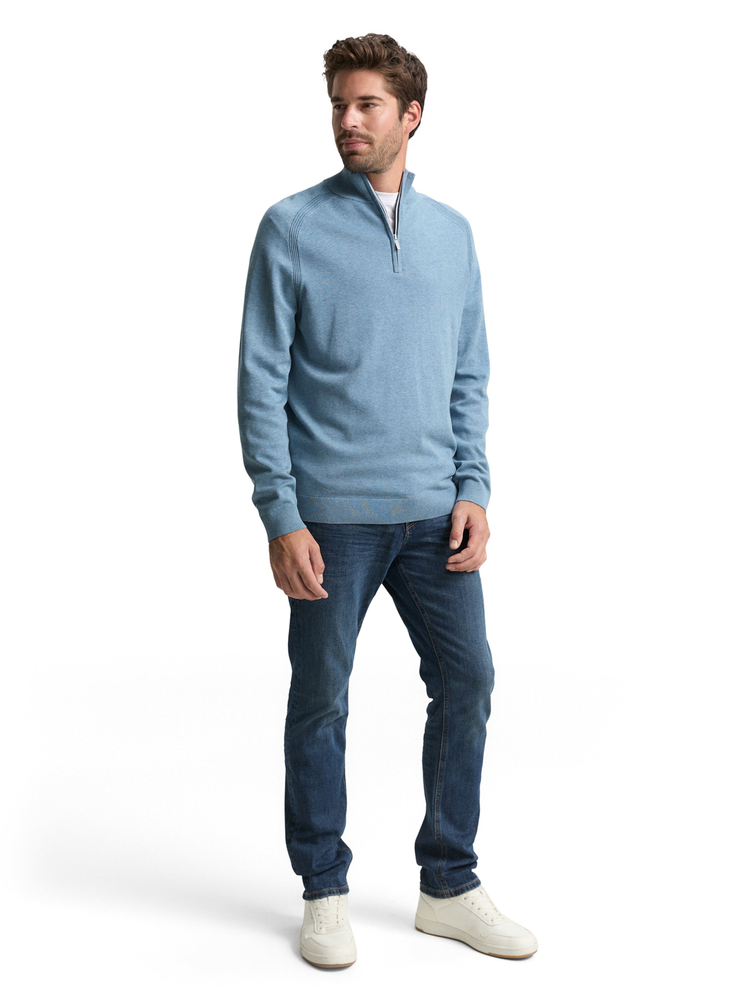 TOM TAILOR Sweater in Blue