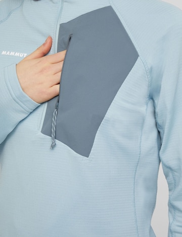 MAMMUT Sportpullover in Blau