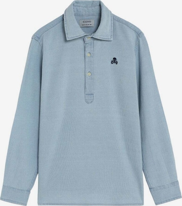 Scalpers Regular Fit Paita 'Polera' värissä sininen: etupuoli