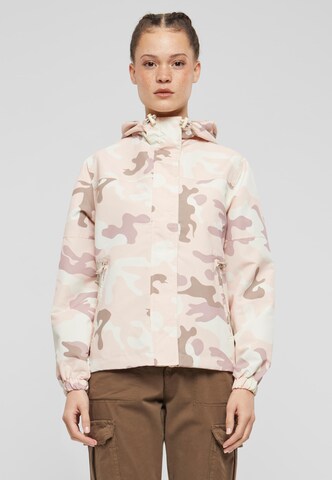 Brandit Between-season jacket in Beige: front