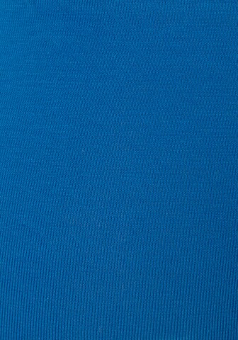 LASCANA Skinny Sporthose in Blau