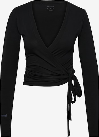 T-shirt Hummel en noir : devant