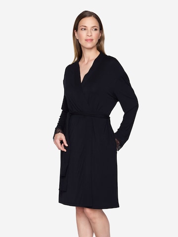 Peignoir court ' Grace Robe ' JOOP! en noir : devant