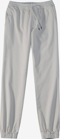 JOHN DEVIN Tapered Pants in Grey: front