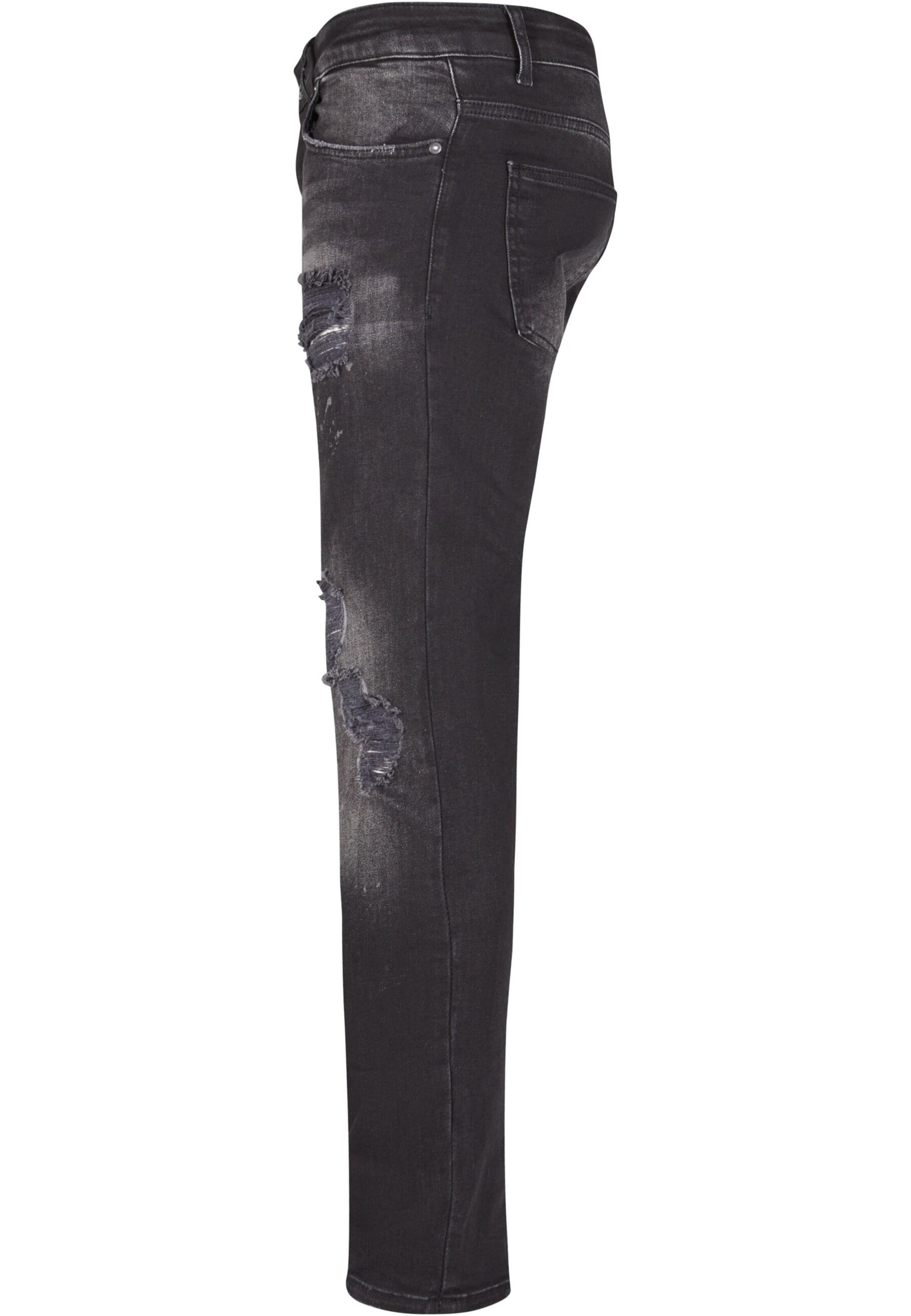 2Y Premium Regular Jeans in Black