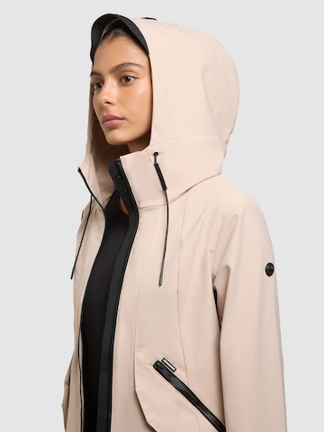 khujo Between-Seasons Parka 'Eiza' in Beige