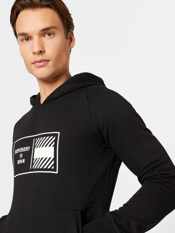 Superdry Athletic Sweatshirt in Black