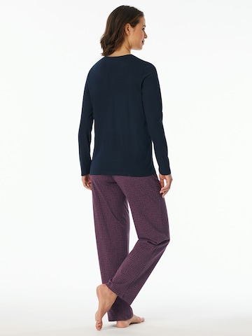 Pyjama ' UNCOVER Nightwear ' SCHIESSER en bleu