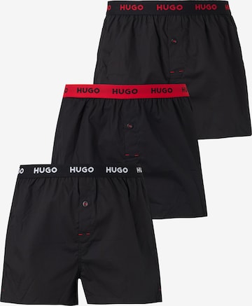 HUGO Boxershorts in Schwarz: Vorderseite