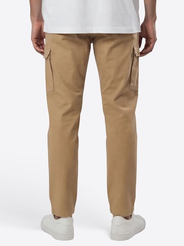 Effilé Pantalon chino 'Cean' PIERRE CARDIN en marron
