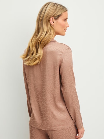CALIDA Schlafshirt 'Glimmer M&M'‌‌‌‌‌‌‌‌ in Braun
