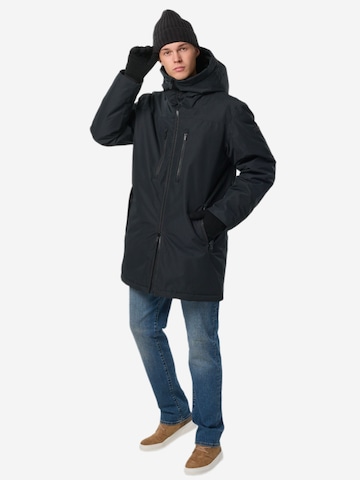 Denim Factory Přechodová parka 'Reykjavik' – černá