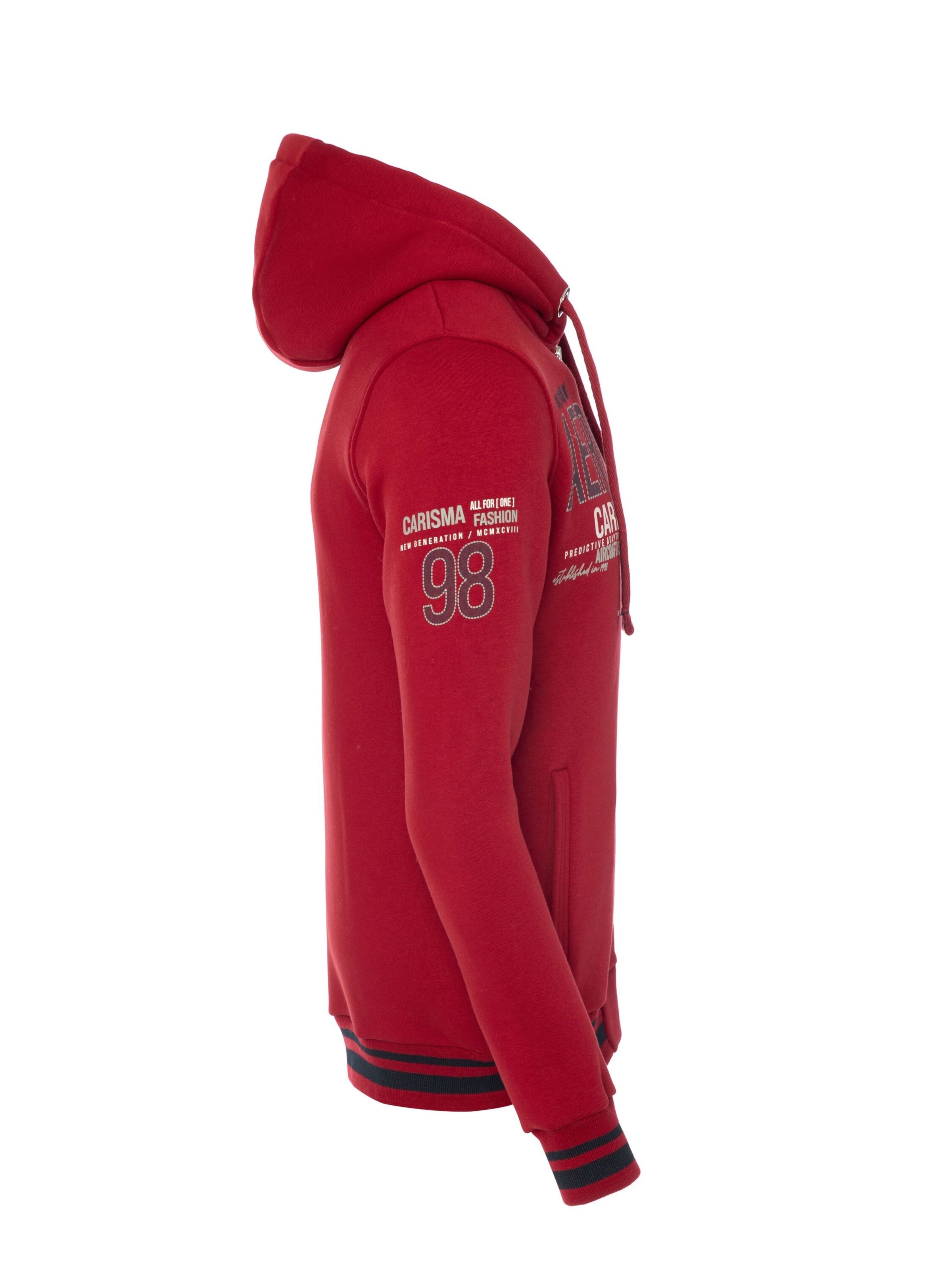 Veste de survêtement CARISMA en rouge