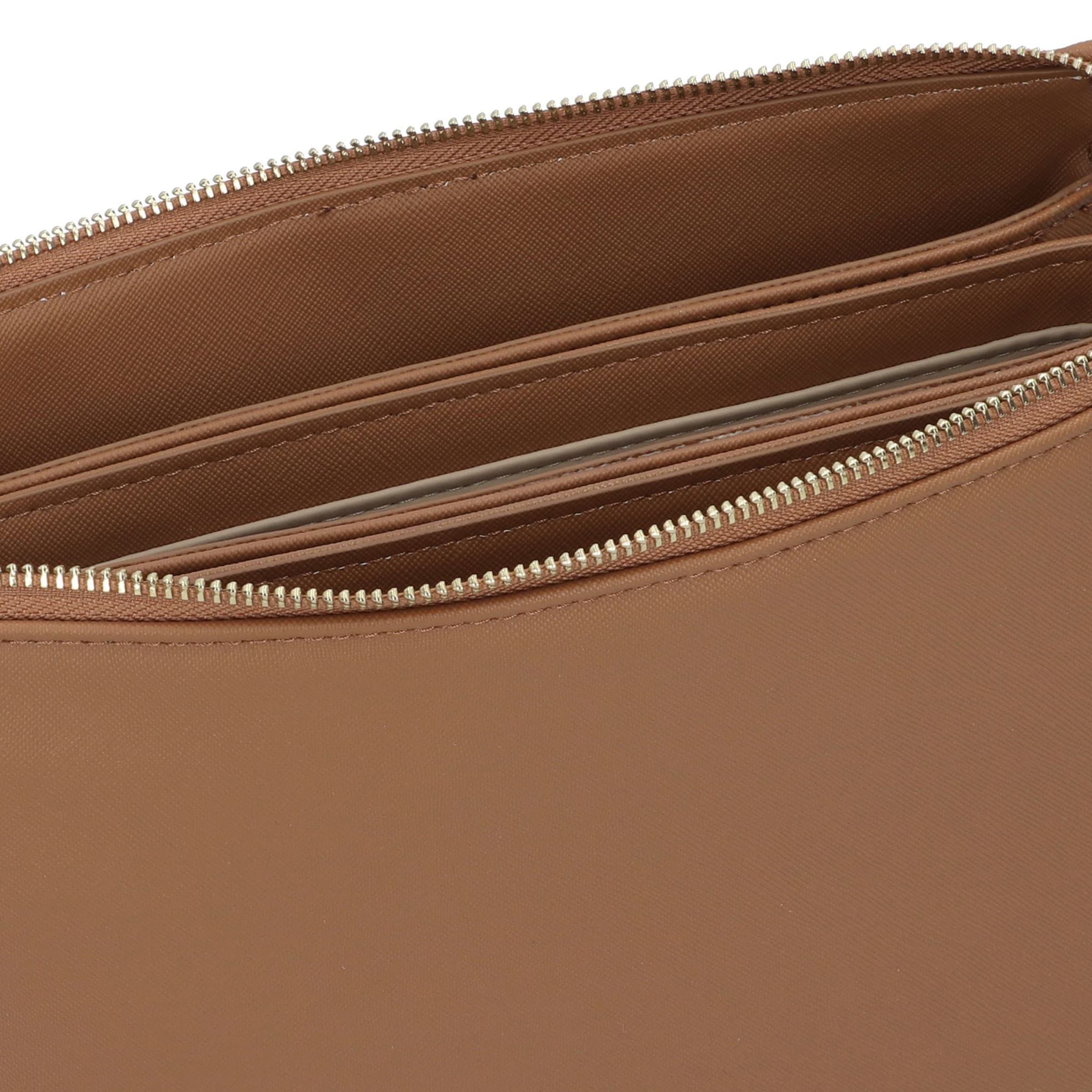 VALENTINO Τσάντα ώμου 'ZERO RE' σε καφέ