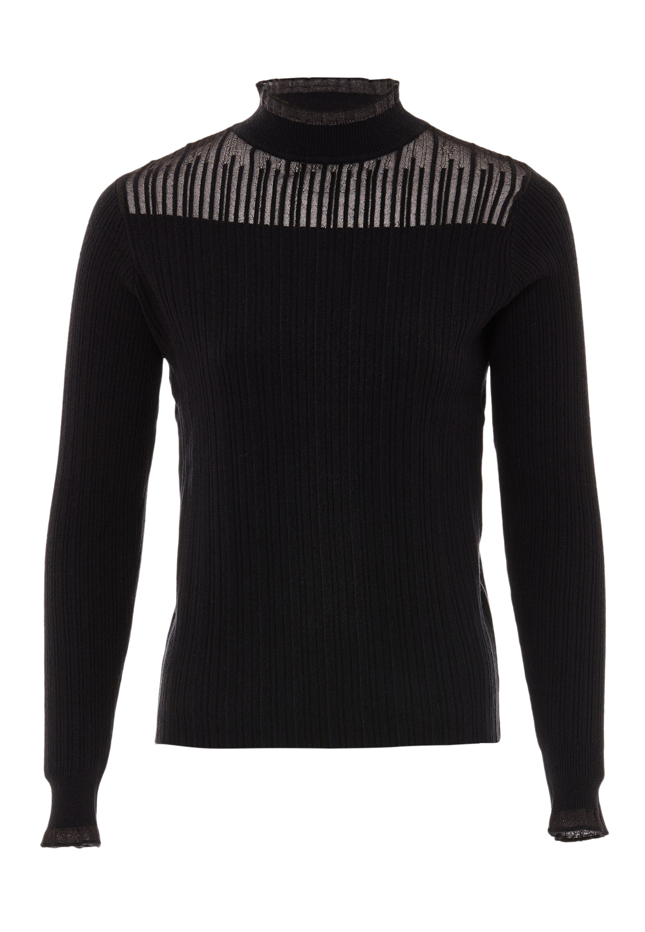 nascita - Pullover em preto: frente