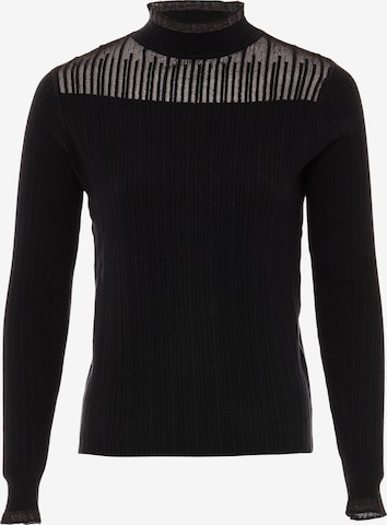 Pull-over nascita en noir : devant