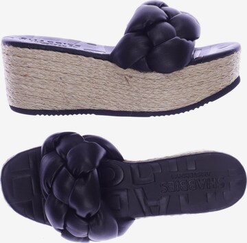 SHABBIES AMSTERDAM Sandalen 36 in Schwarz: predná strana