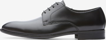 Chaussure à lacets 'Regent' LOTTUSSE en noir : devant