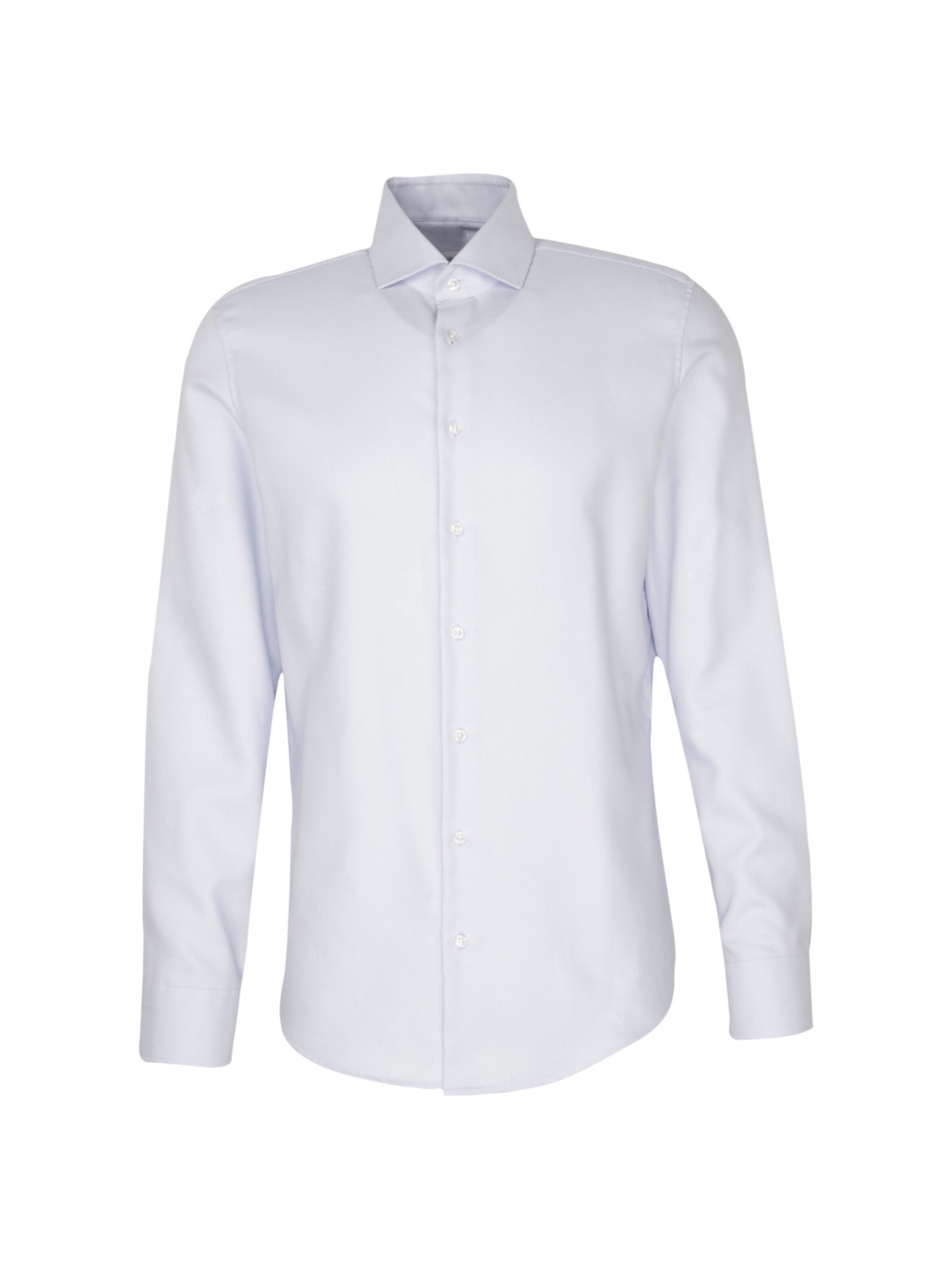 Coupe slim Chemise business SEIDENSTICKER en bleu : devant
