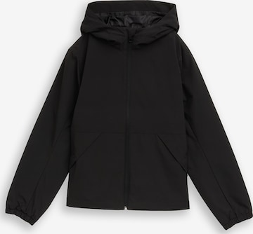 TOM TAILOR Kevad-sügisjope, värv must: eest vaates