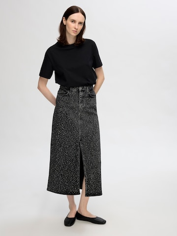 SELECTED FEMME Rok 'SLFMERLE' in Zwart