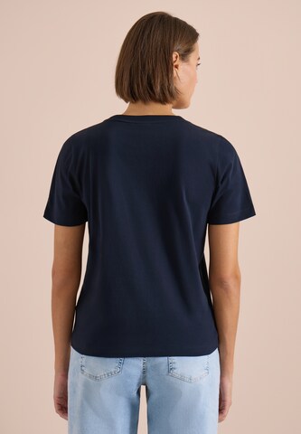 CECIL T-Shirt in Blau