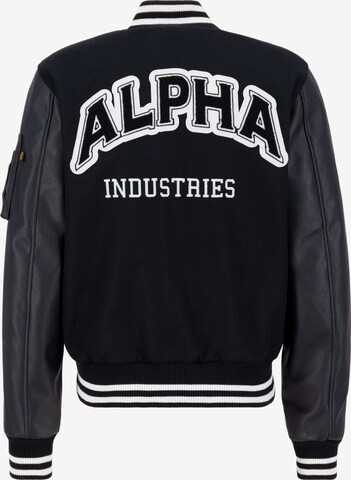 ALPHA INDUSTRIES Jacke in Schwarz