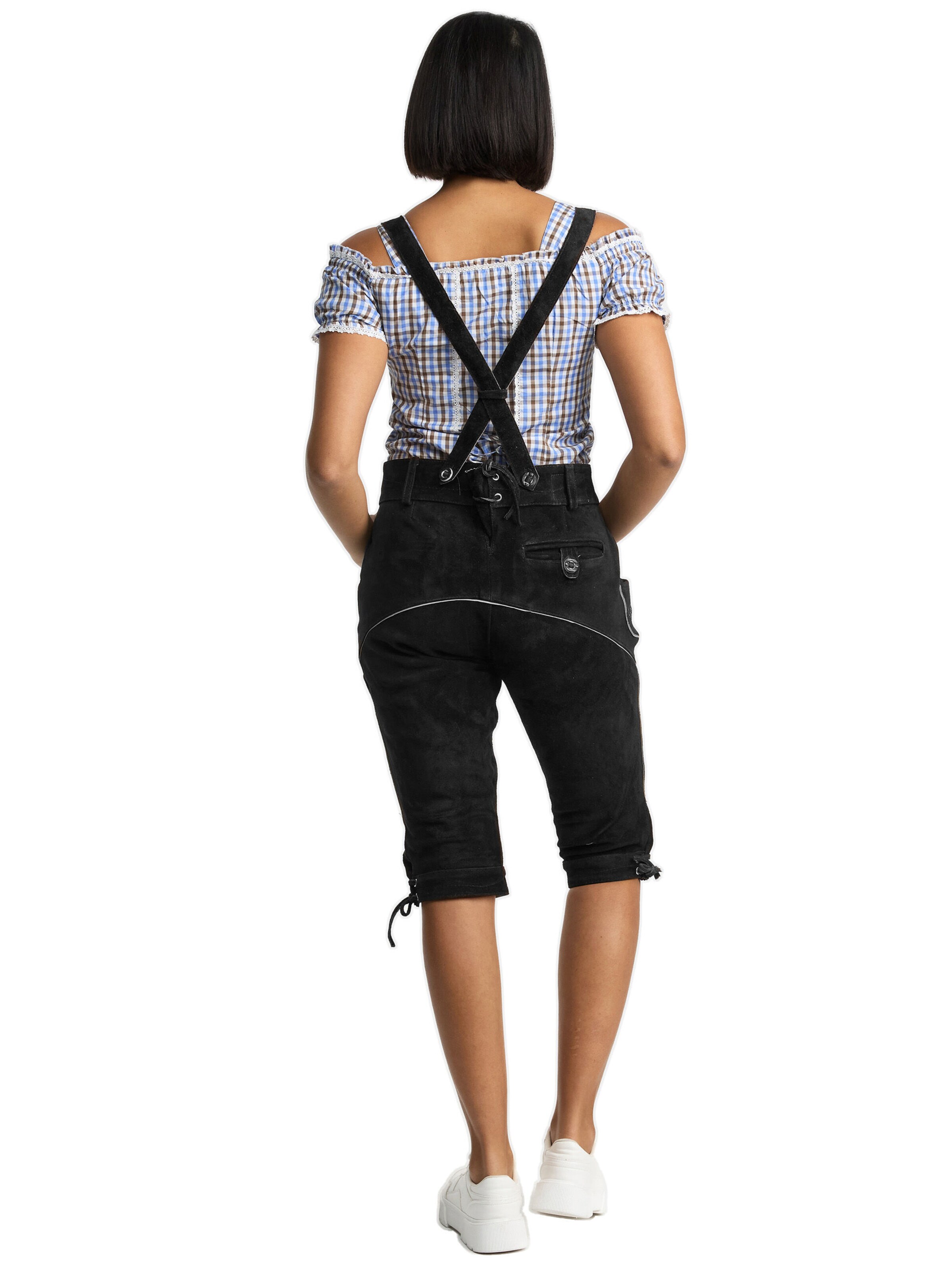 Steigenhöfer Regular Traditional Pants 'Clara' in Black