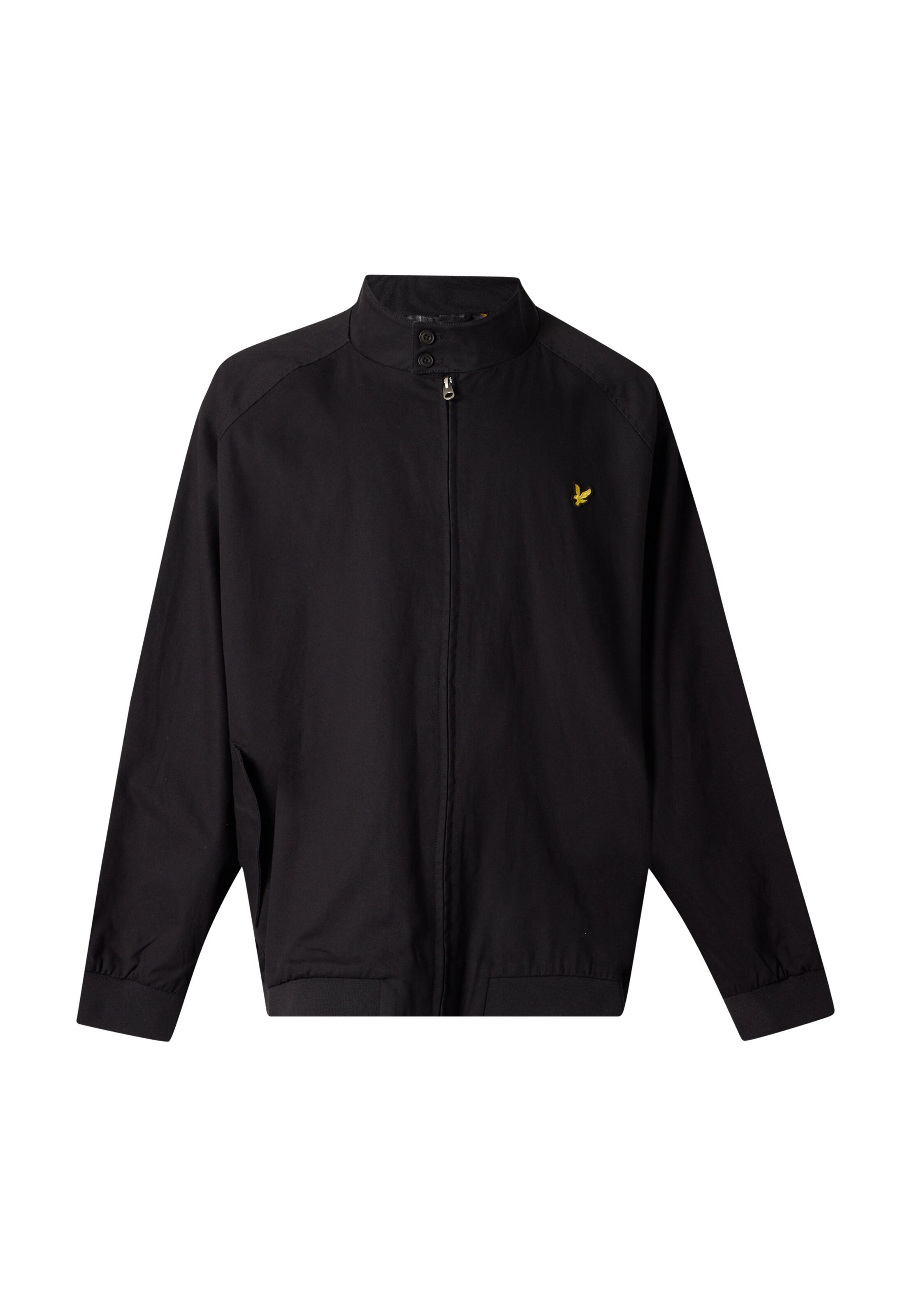 Lyle & Scott Prehodna jakna | črna barva: sprednja stran