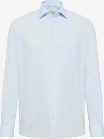 ETERNA Comfort fit Button Up Shirt in Blue: front