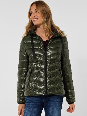 CECIL Between-Season Jacket in Green: front