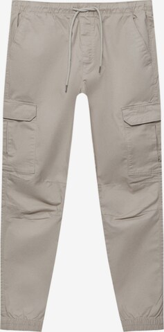 Pull&Bear Cargo trousers in Grey: front