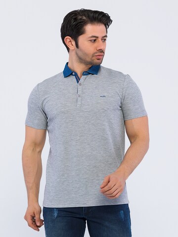 Edoardo Caravella Shirt ' Gilberto ' in Grey: front
