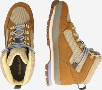 TIMBERLAND Botki sznurowane 'Euro Hiker' w kolorze brązowy