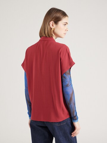 Camicia da donna 'LARISAANA' di ARMEDANGELS in rosso