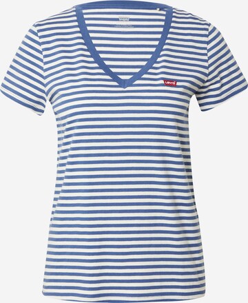 LEVI'S ® Tričko 'Perfect Vneck' – modrá: přední strana